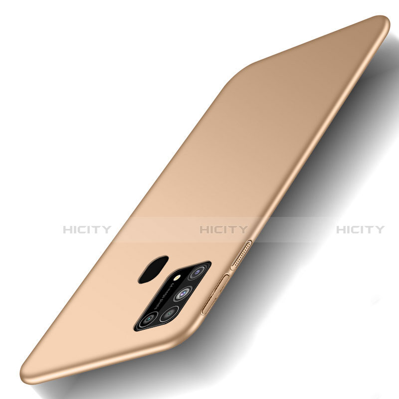 Custodia Plastica Rigida Cover Opaca M01 per Samsung Galaxy M31 Oro