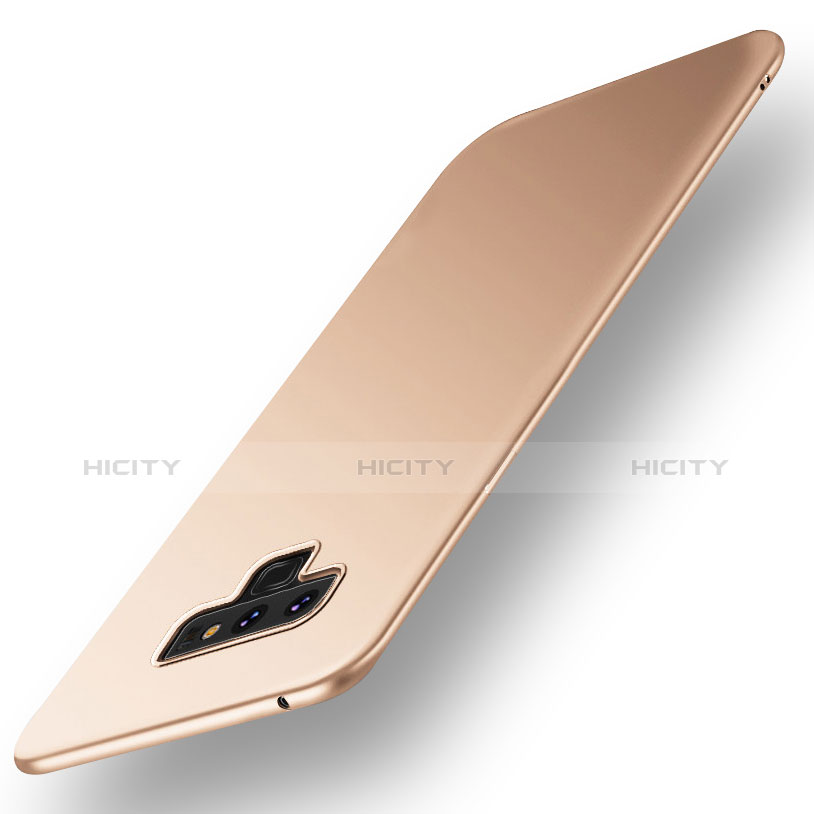 Custodia Plastica Rigida Cover Opaca M01 per Samsung Galaxy Note 9 Oro