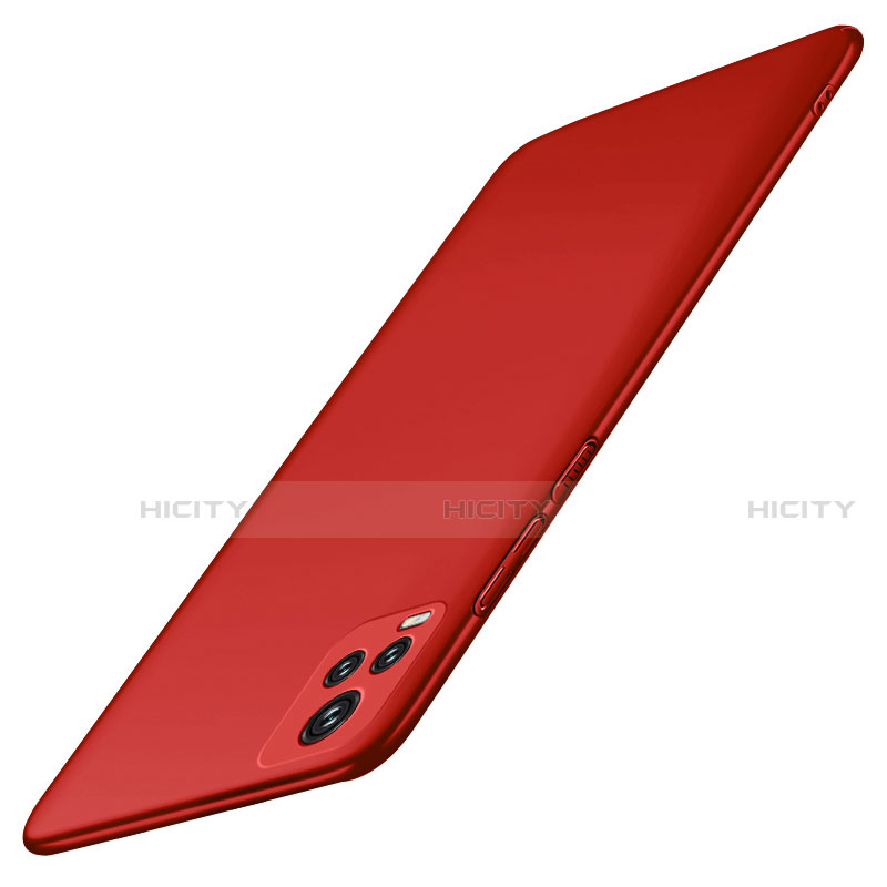 Custodia Plastica Rigida Cover Opaca M01 per Vivo V20 Pro 5G Rosso