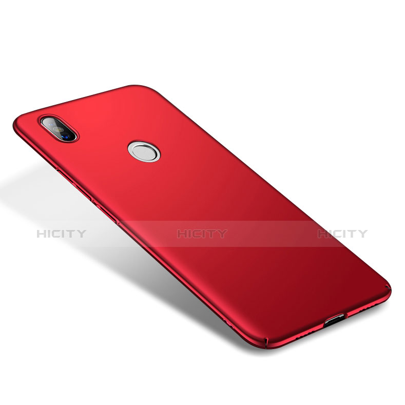 Custodia Plastica Rigida Cover Opaca M01 per Xiaomi Mi 8 Rosso