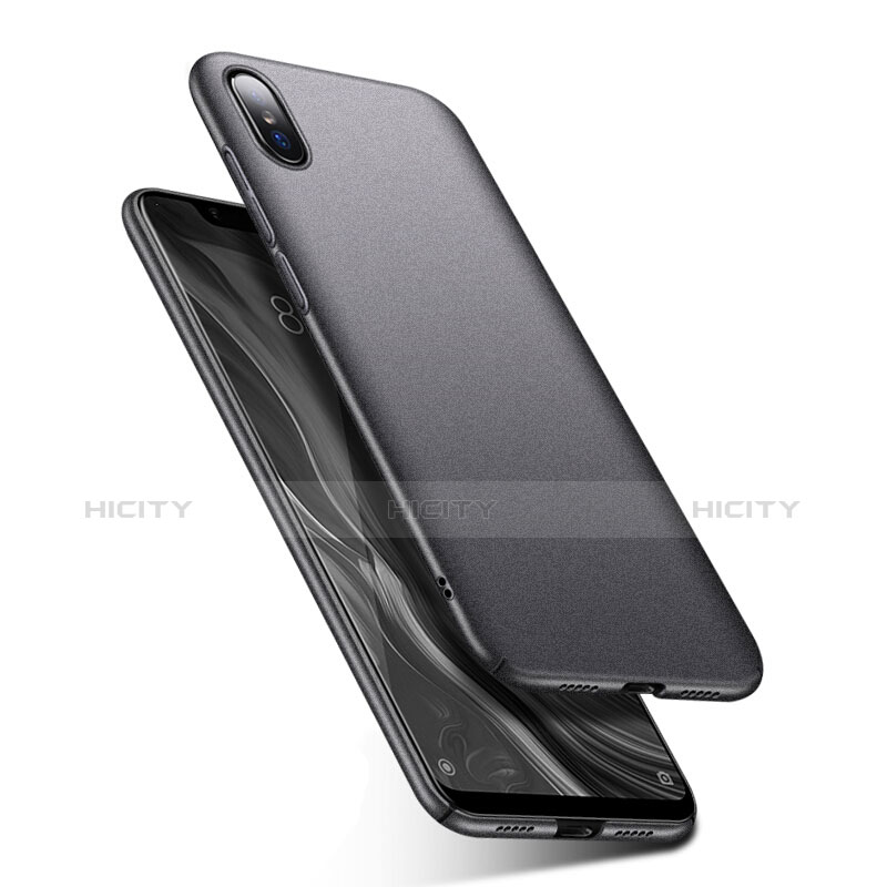 Custodia Plastica Rigida Cover Opaca M01 per Xiaomi Mi 8 Screen Fingerprint Edition Grigio