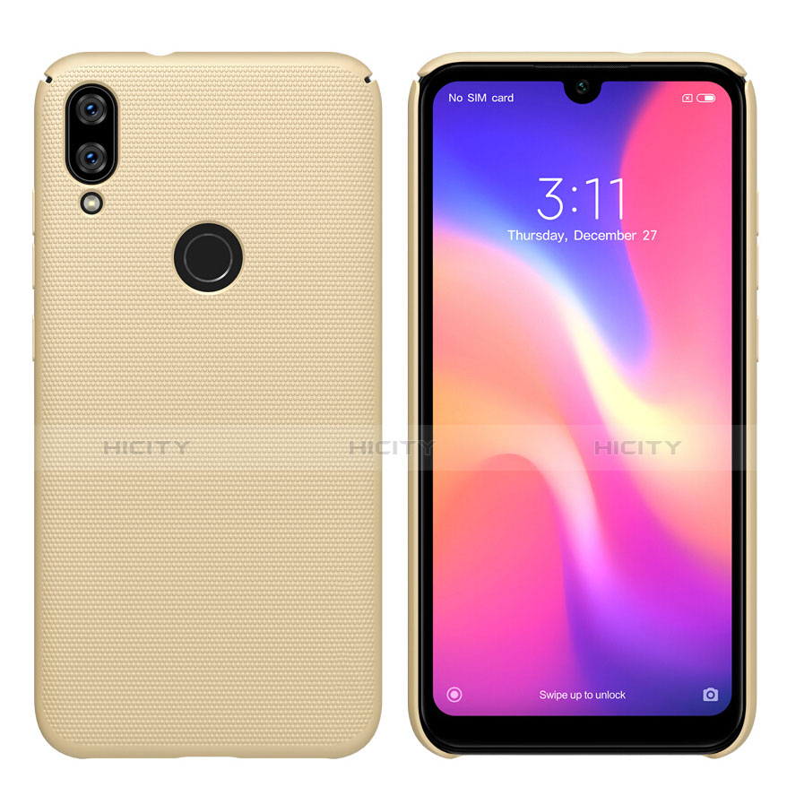 Custodia Plastica Rigida Cover Opaca M01 per Xiaomi Mi Play 4G Oro