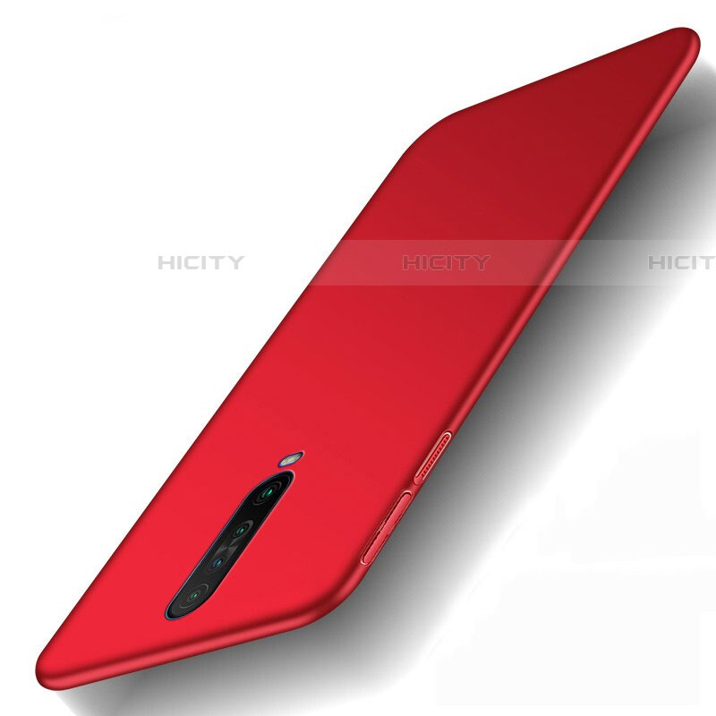 Custodia Plastica Rigida Cover Opaca M01 per Xiaomi Poco X2 Rosso