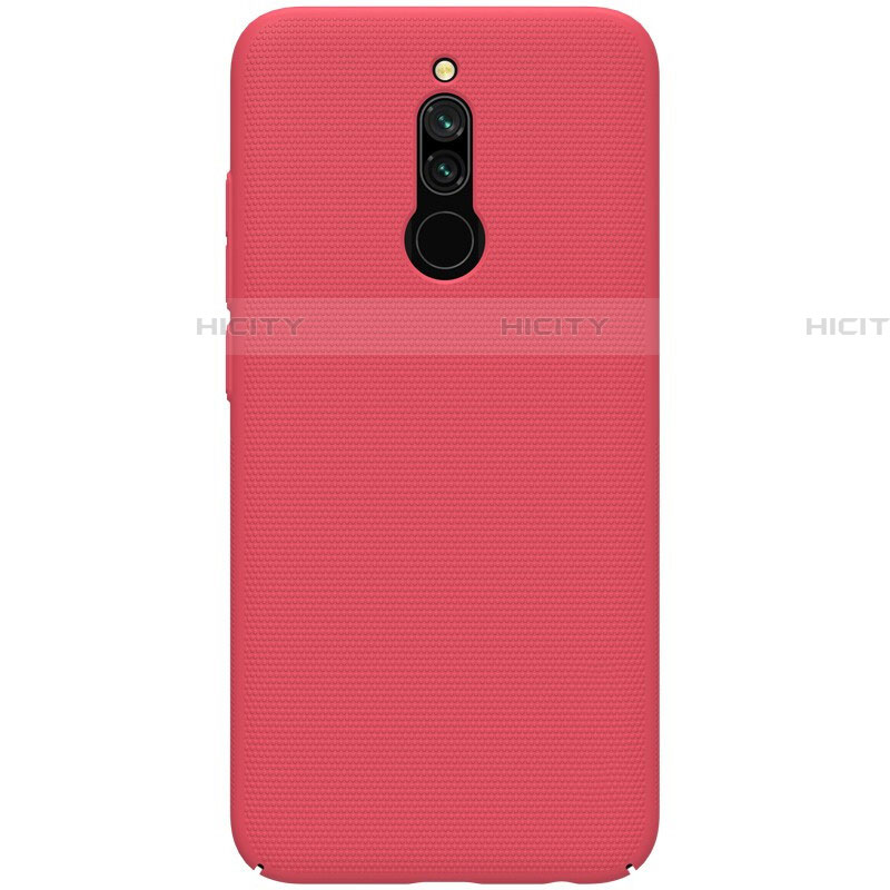 Custodia Plastica Rigida Cover Opaca M01 per Xiaomi Redmi 8 Rosso