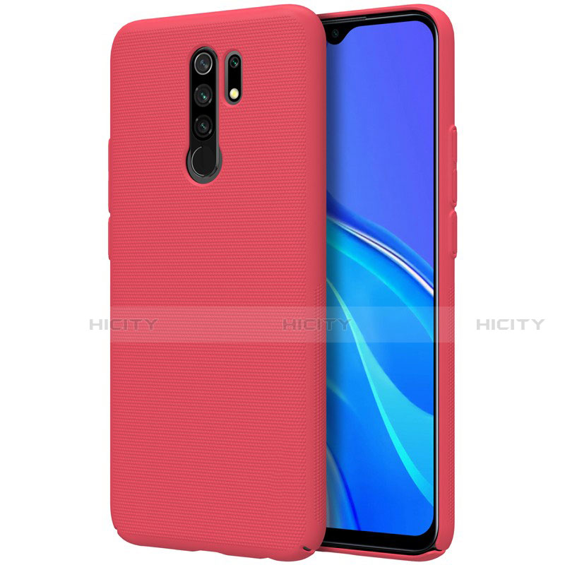 Custodia Plastica Rigida Cover Opaca M01 per Xiaomi Redmi 9 Rosso