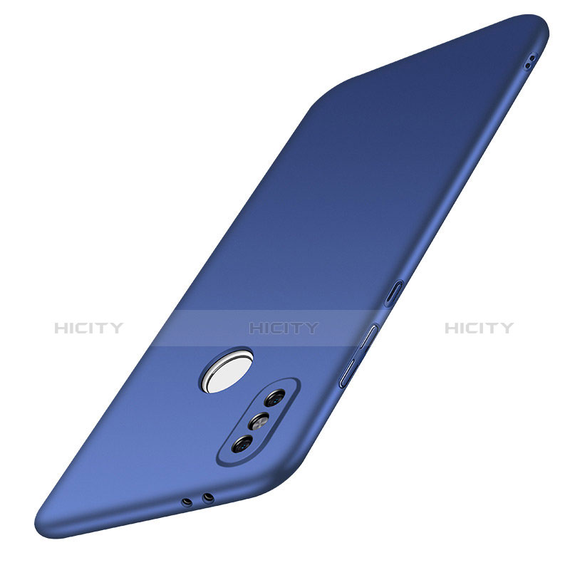 Custodia Plastica Rigida Cover Opaca M01 per Xiaomi Redmi Note 5 AI Dual Camera Blu