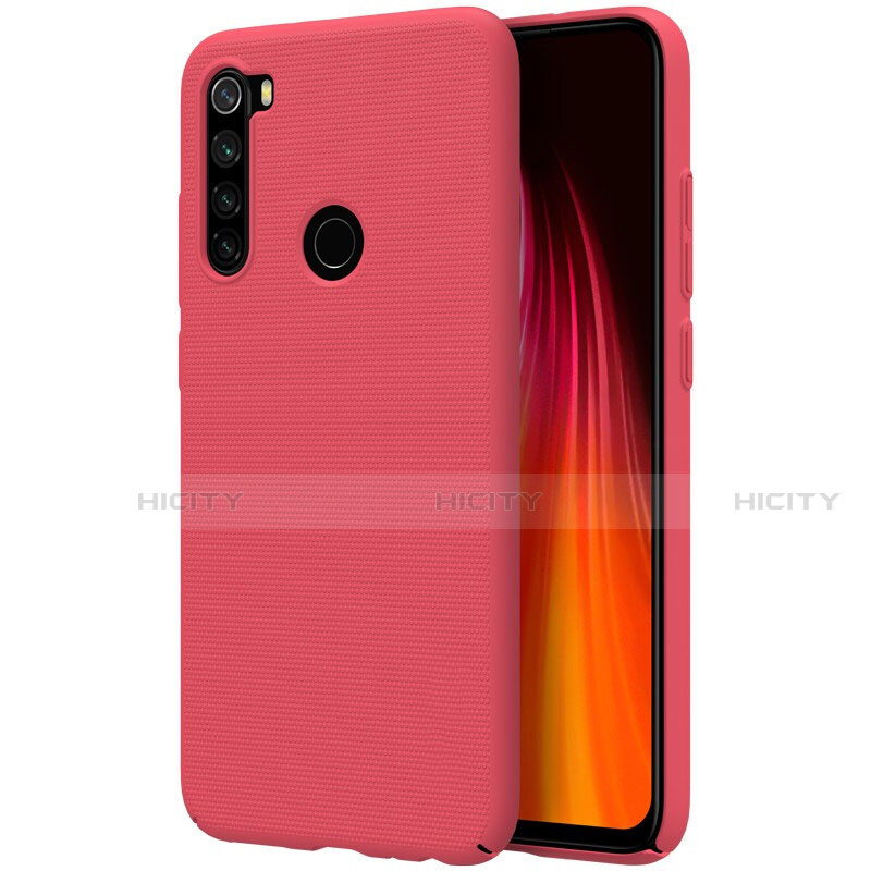 Custodia Plastica Rigida Cover Opaca M01 per Xiaomi Redmi Note 8T Rosso