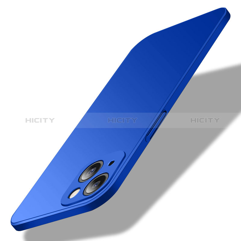 Custodia Plastica Rigida Cover Opaca M02 per Apple iPhone 15 Blu