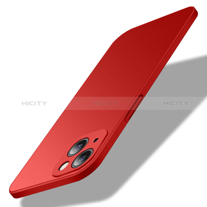 Custodia Plastica Rigida Cover Opaca M02 per Apple iPhone 15 Plus Rosso