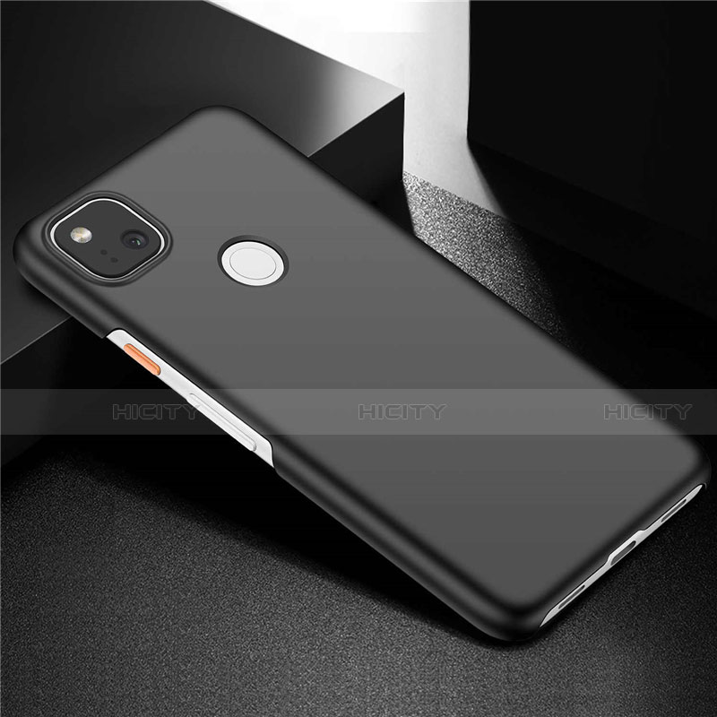 Custodia Plastica Rigida Cover Opaca M02 per Google Pixel 4a Nero