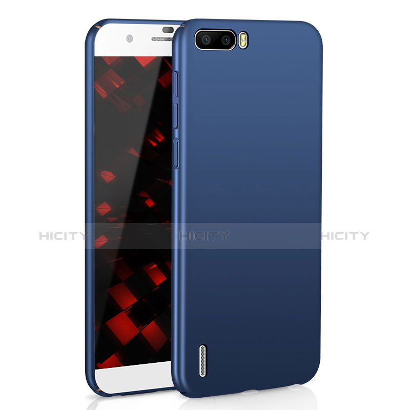 Custodia Plastica Rigida Cover Opaca M02 per Huawei Honor 6 Plus Blu