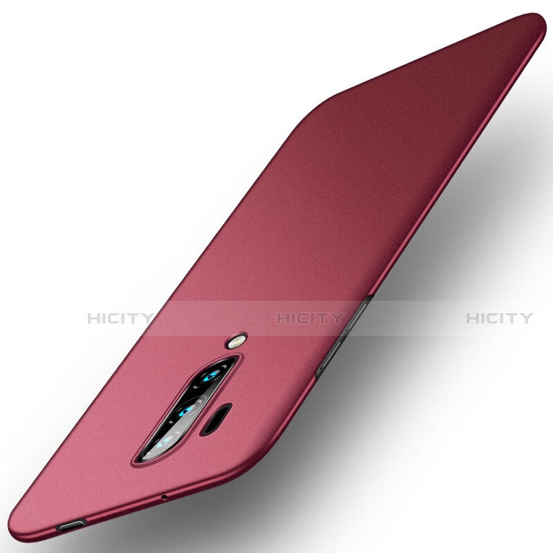 Custodia Plastica Rigida Cover Opaca M02 per OnePlus 7T Pro 5G Rosso