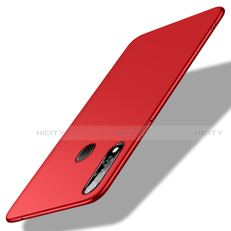 Custodia Plastica Rigida Cover Opaca M02 per Oppo A8 Rosso