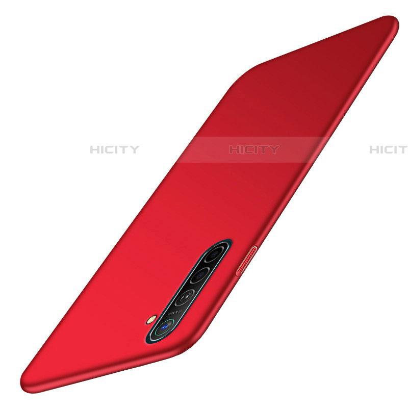 Custodia Plastica Rigida Cover Opaca M02 per Oppo K5 Rosso