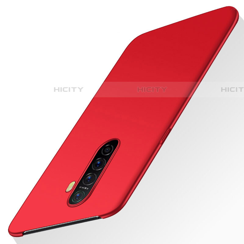 Custodia Plastica Rigida Cover Opaca M02 per Oppo Reno Ace Rosso