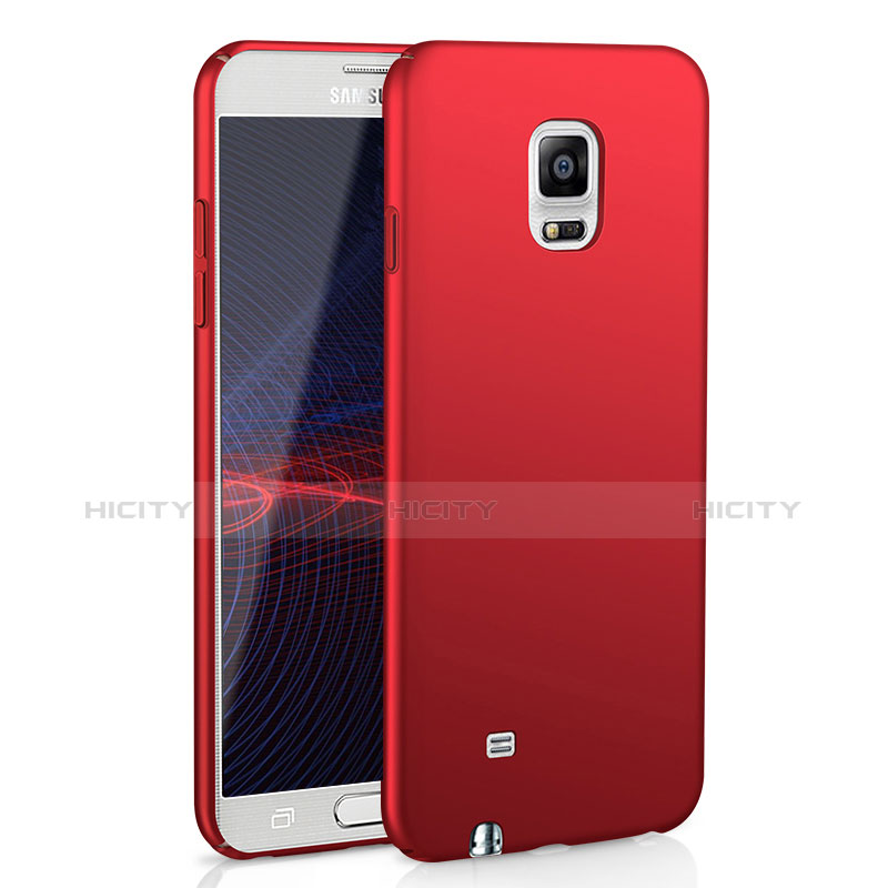 Custodia Plastica Rigida Cover Opaca M02 per Samsung Galaxy Note 4 Duos N9100 Dual SIM Rosso