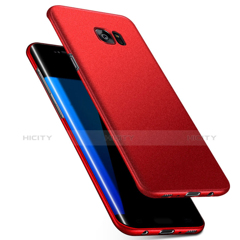 Custodia Plastica Rigida Cover Opaca M02 per Samsung Galaxy S7 Edge G935F Rosso