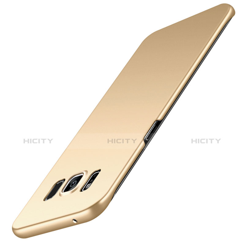 Custodia Plastica Rigida Cover Opaca M02 per Samsung Galaxy S8 Oro