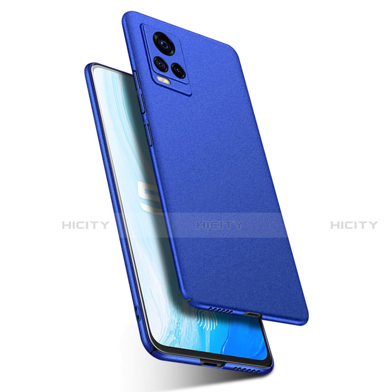 Custodia Plastica Rigida Cover Opaca M02 per Vivo V20 Pro 5G Blu