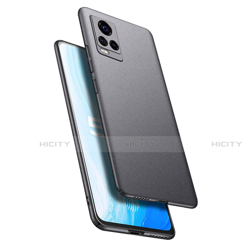 Custodia Plastica Rigida Cover Opaca M02 per Vivo V20 Pro 5G Grigio