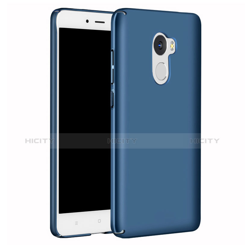 Custodia Plastica Rigida Cover Opaca M02 per Xiaomi Redmi 4 Standard Edition Blu