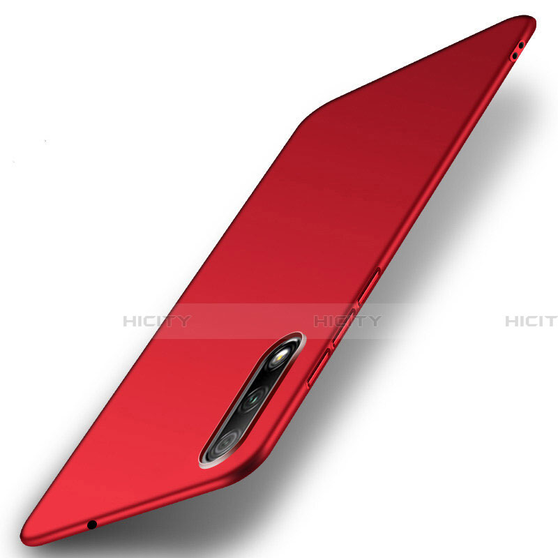 Custodia Plastica Rigida Cover Opaca M03 per Huawei Honor 9X Rosso