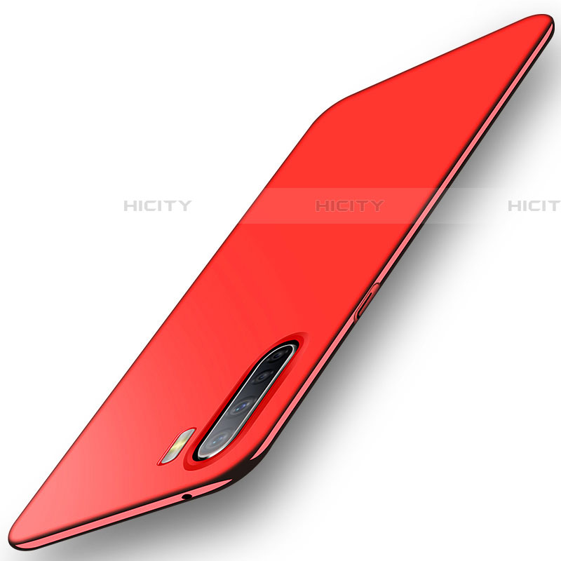 Custodia Plastica Rigida Cover Opaca M03 per Oppo A91 Rosso