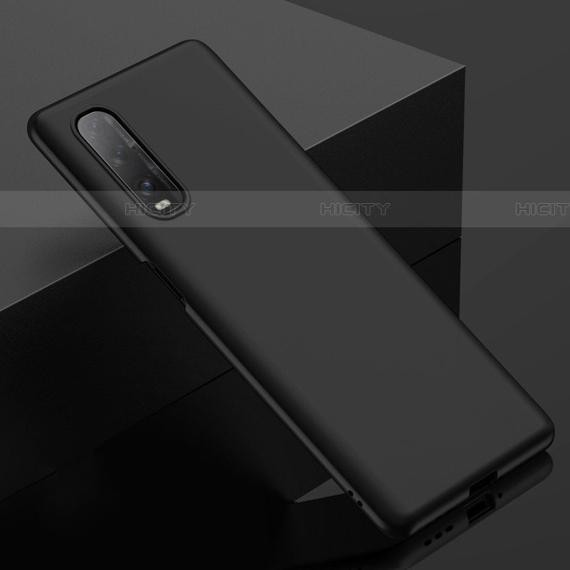 Custodia Plastica Rigida Cover Opaca M03 per Oppo Find X2 Nero