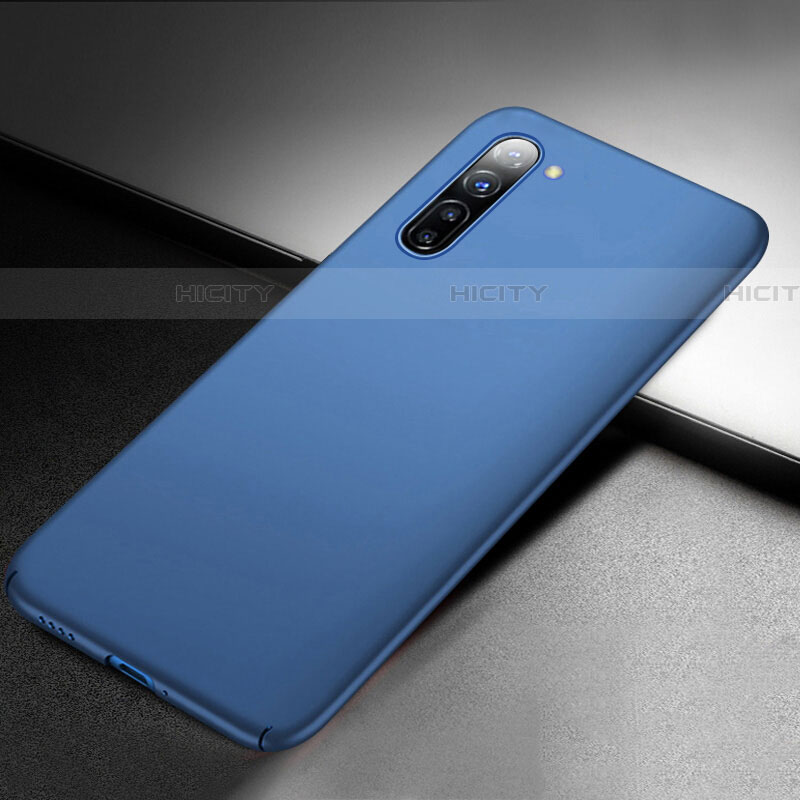 Custodia Plastica Rigida Cover Opaca M03 per Oppo Reno3 Blu