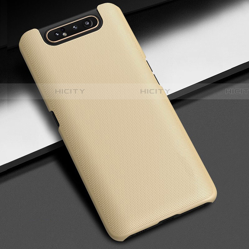 Custodia Plastica Rigida Cover Opaca M03 per Samsung Galaxy A90 4G Oro