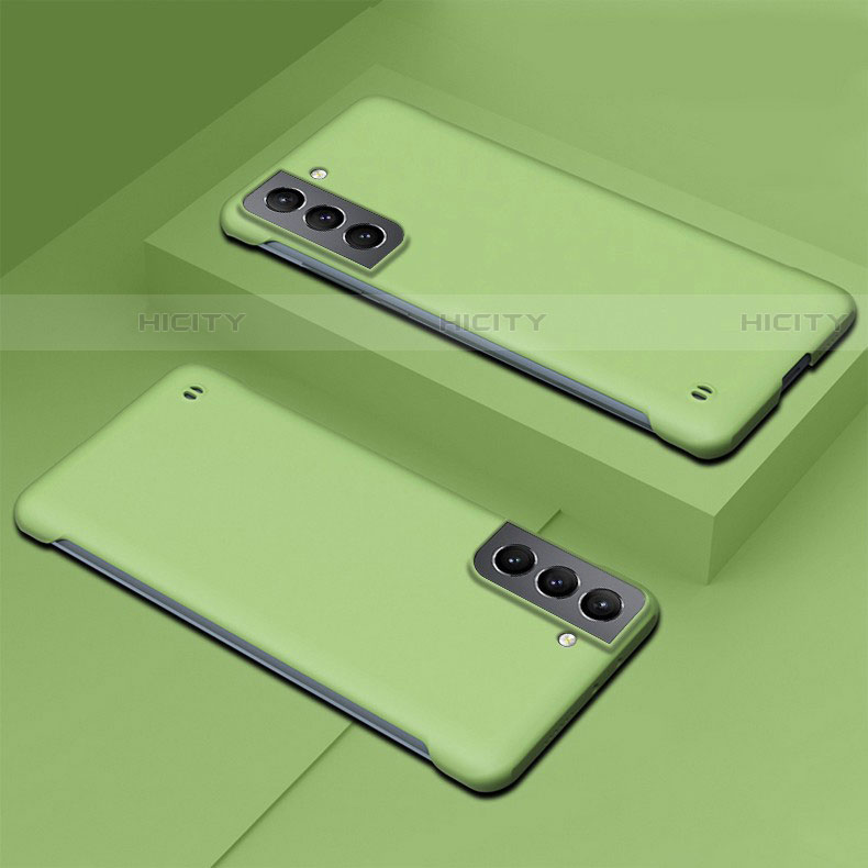 Custodia Plastica Rigida Cover Opaca M03 per Samsung Galaxy S21 FE 5G Verde Pastello