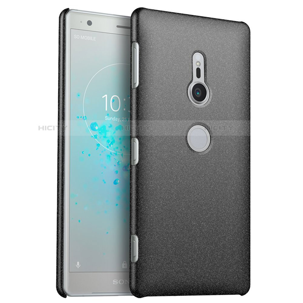 Custodia Plastica Rigida Cover Opaca M03 per Sony Xperia XZ2 Grigio