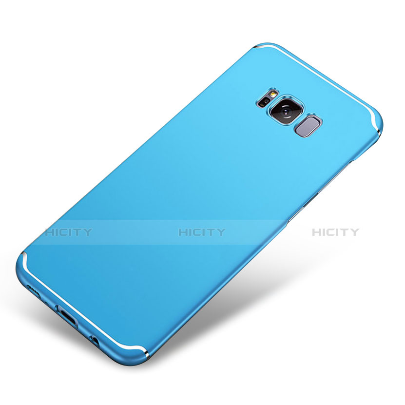 Custodia Plastica Rigida Cover Opaca M04 per Samsung Galaxy S8 Cielo Blu