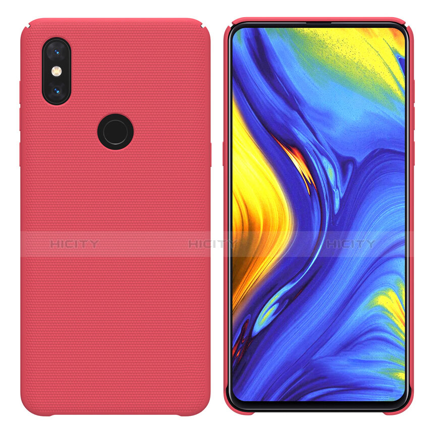 Custodia Plastica Rigida Cover Opaca M04 per Xiaomi Mi Mix 3 Rosso