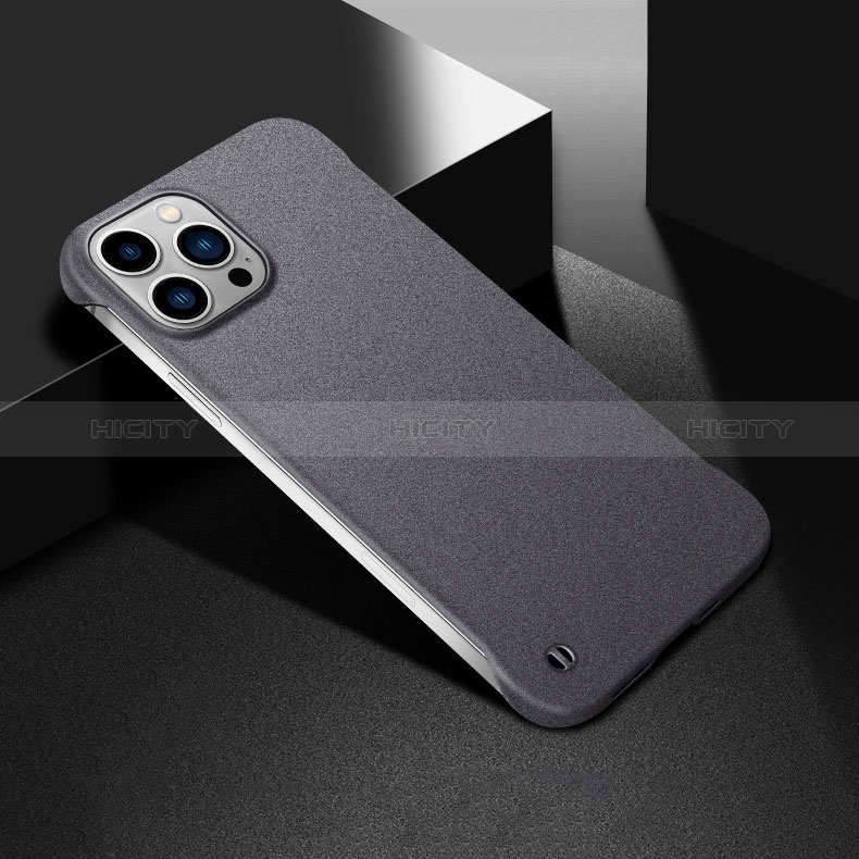 Custodia Plastica Rigida Cover Opaca M05 per Apple iPhone 14 Pro Max Grigio Scuro