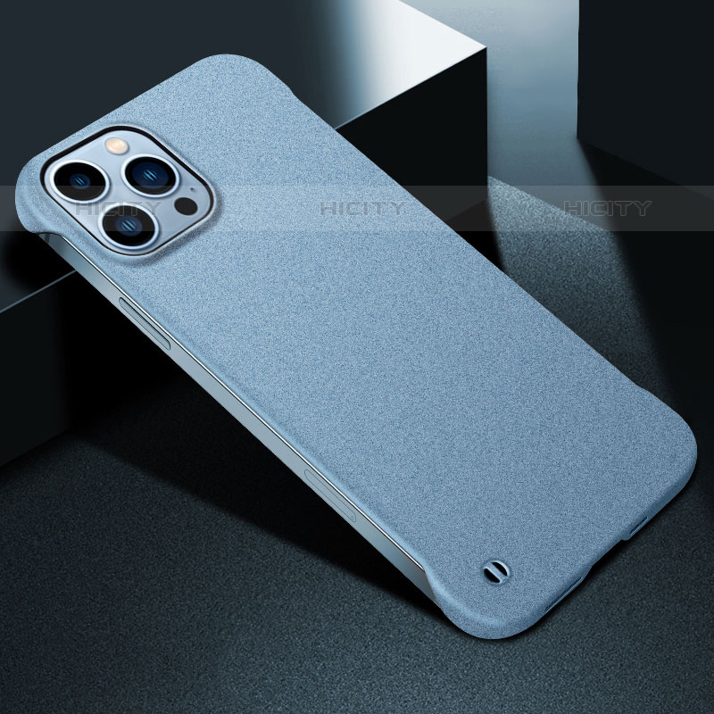 Custodia Plastica Rigida Cover Opaca M05 per Apple iPhone 15 Pro Cielo Blu