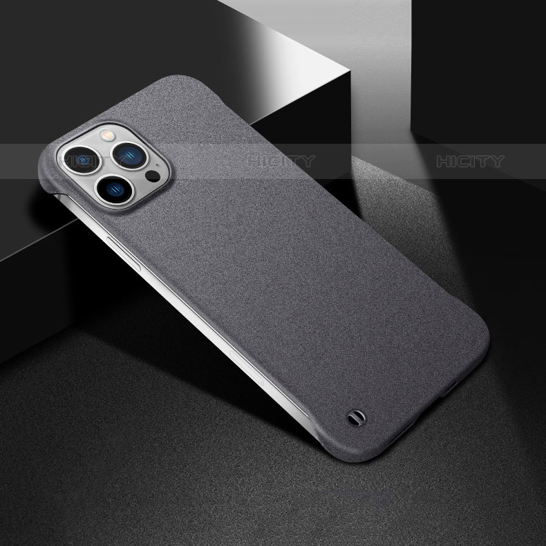 Custodia Plastica Rigida Cover Opaca M05 per Apple iPhone 16 Pro Grigio Scuro