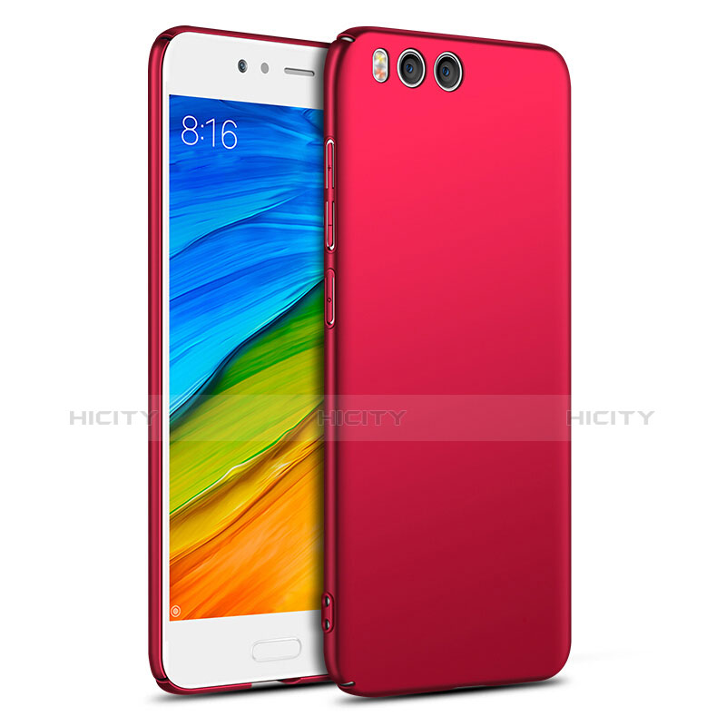 Custodia Plastica Rigida Cover Opaca M05 per Xiaomi Mi 6 Rosso