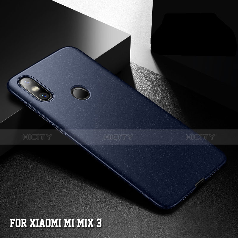 Custodia Plastica Rigida Cover Opaca M05 per Xiaomi Mi Mix 3 Blu