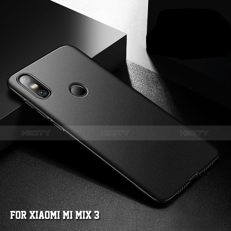 Custodia Plastica Rigida Cover Opaca M05 per Xiaomi Mi Mix 3 Nero