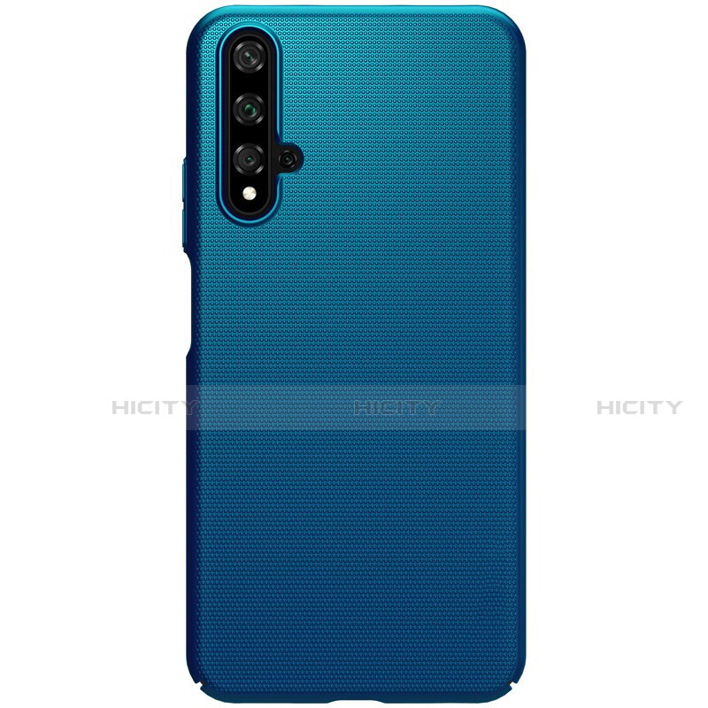 Custodia Plastica Rigida Cover Opaca P01 per Huawei Honor 20 Blu