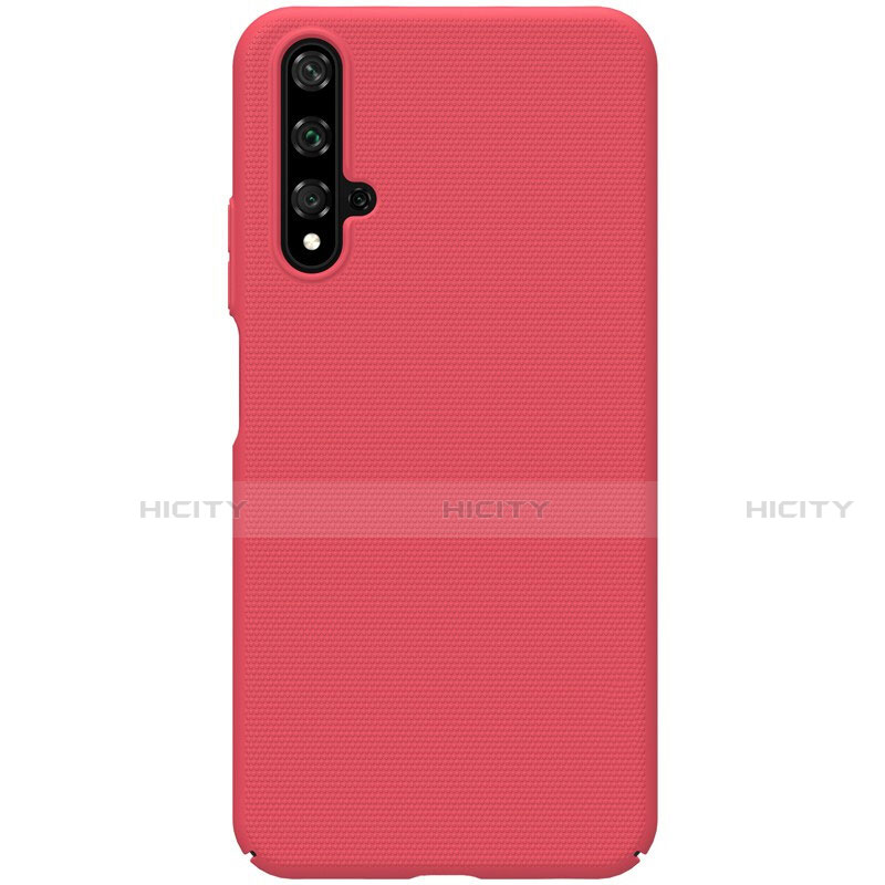 Custodia Plastica Rigida Cover Opaca P01 per Huawei Honor 20 Rosso