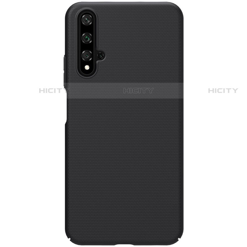 Custodia Plastica Rigida Cover Opaca P01 per Huawei Honor 20S Nero