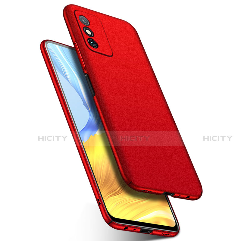 Custodia Plastica Rigida Cover Opaca P01 per Huawei Honor X10 Max 5G Rosso