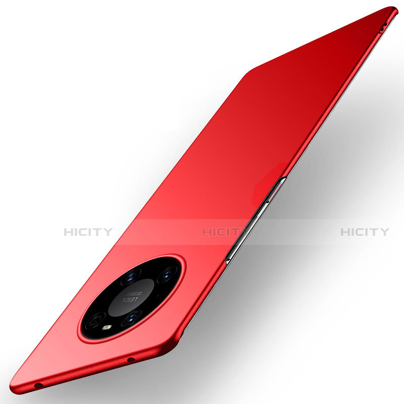 Custodia Plastica Rigida Cover Opaca P01 per Huawei Mate 40E Pro 4G Rosso