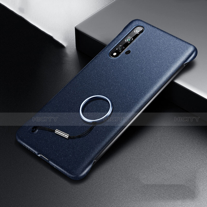 Custodia Plastica Rigida Cover Opaca P01 per Huawei Nova 5 Pro Blu