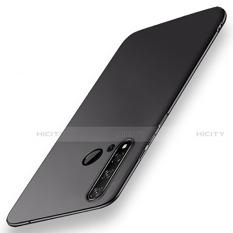 Custodia Plastica Rigida Cover Opaca P01 per Huawei Nova 5i Nero