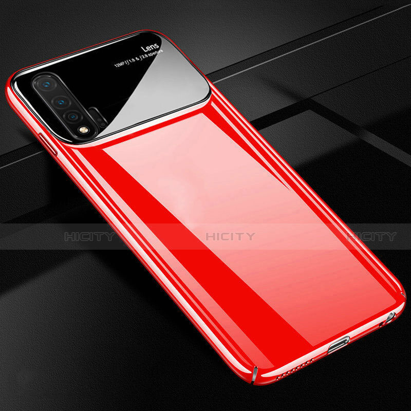 Custodia Plastica Rigida Cover Opaca P01 per Huawei Nova 6 5G Rosso