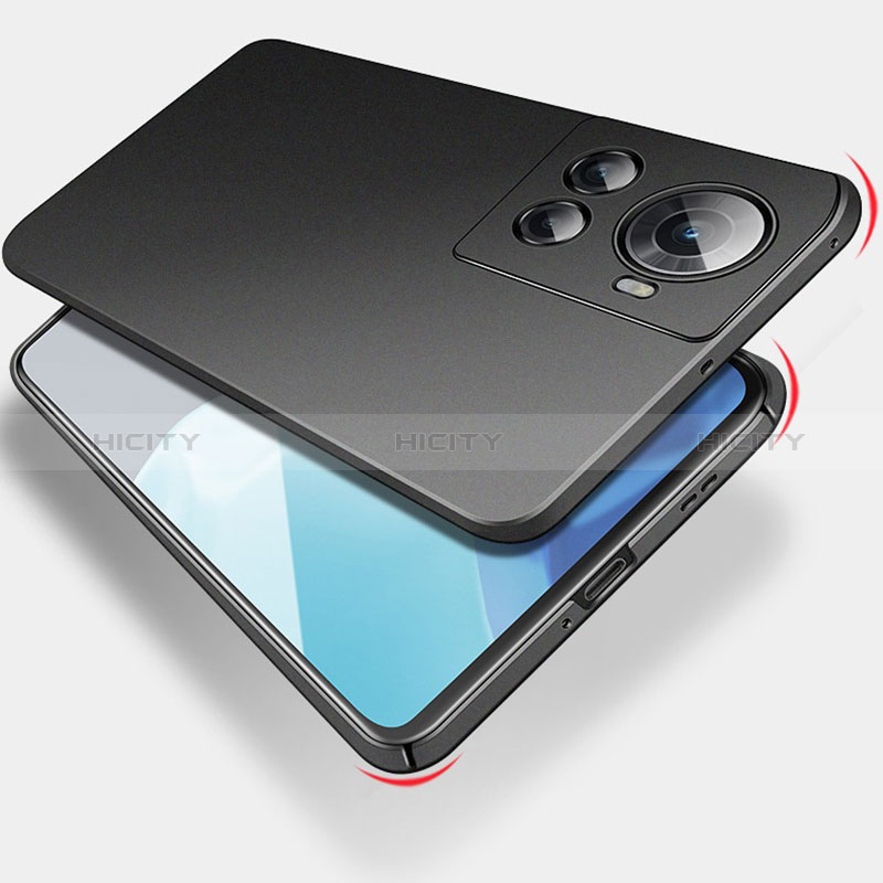 Custodia Plastica Rigida Cover Opaca P01 per OnePlus 10R 5G Nero