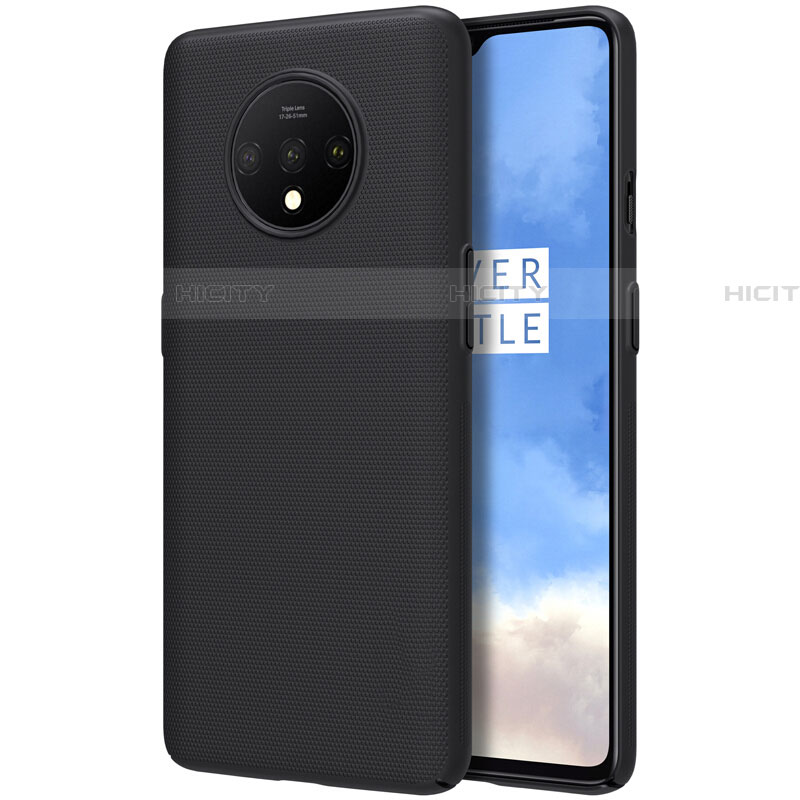 Custodia Plastica Rigida Cover Opaca P01 per OnePlus 7T Nero